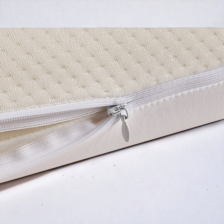 AVONEST dual-sided memory foam pillow showing both surfaces