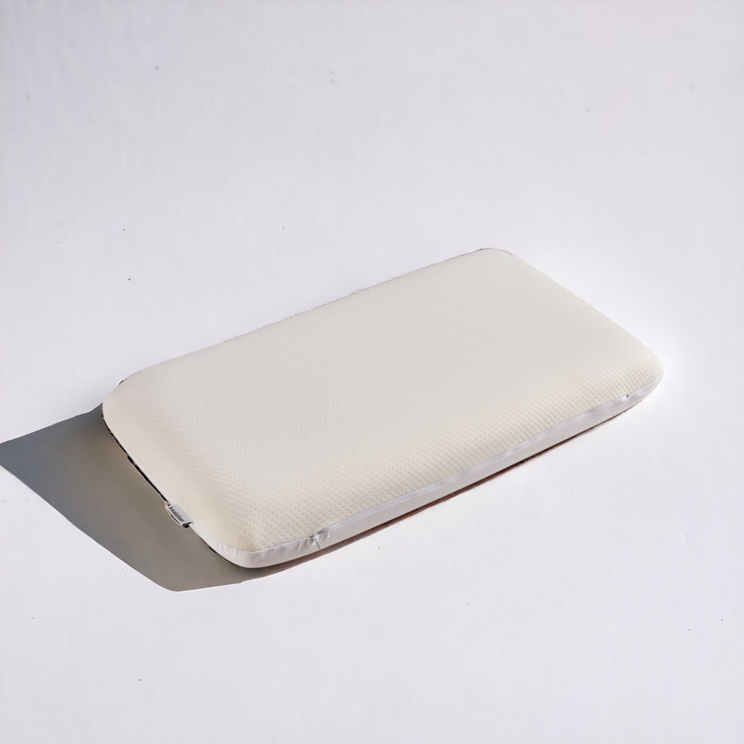 AVONEST dual-sided memory foam pillow, textured breathable side
