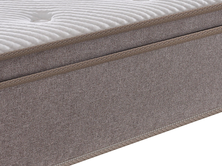 AVONEST Hybrid mattress woven side edge detail