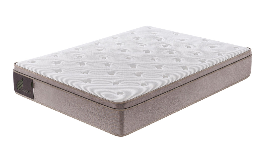 AVONEST Premium Hybrid mattress, three-quarter view