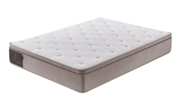 AVONEST Premium Hybrid mattress, three-quarter view