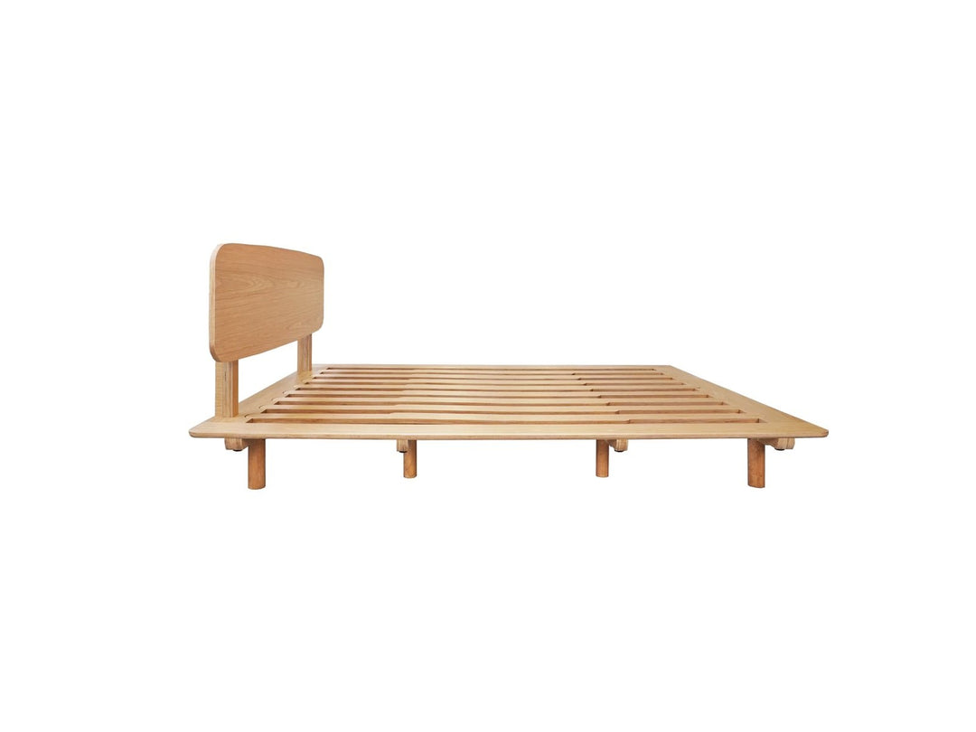 Side profile of the AVONEST Baltic birch plywood bed frame